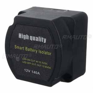 Relé de Carga Sensible a Voltaje (VSR) 12V 140A para Autocaravanas, Coches, RVs, Yates, Barcos, Aislador Inteligente de Baterías para 2 Bancos de Baterías - Product Image 4