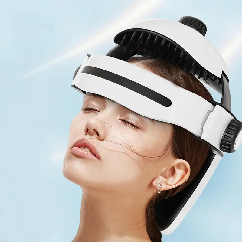 2024 Новые поступления, умный массажер для головы, Вибрационный Электрический массажер для головы, массажный шлем для снятия усталости головы