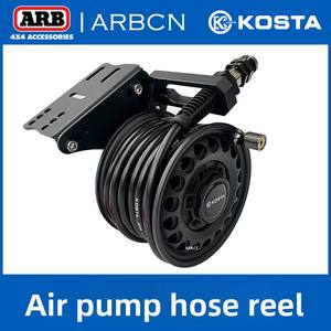 Kosta Manual tekanan tinggi gulungan selang rak minyak tanah Gas penyimpanan air dengan pengencang Manual peniup ban - Product Image 5