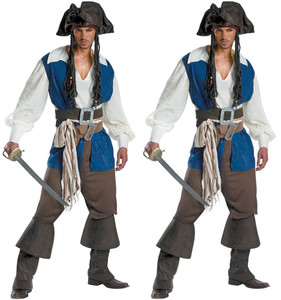 Costume de cosplay d'Halloween le plus vendu pour adultes, tenue de mascarade pour hommes et femmes, uniforme de pirate capitaine pour jeux de rôle inspiré des films et séries TV - Product Image 4