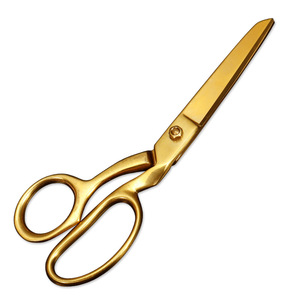 Lu Ban's Work Tailor's <b>Scissors</b> 8.5-Inch Stainless Steel Gold Plated <b>Sewing</b> <b>Scissors</b> For Garment Cutting - Product Image 3