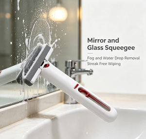 Vente en gros de serpillères de bureau miniatures écologiques pliables en éponge et microfibre absorbantes avec essoreuse intégrée pour la cuisine, la salle de bain et la maison - Product Image 5