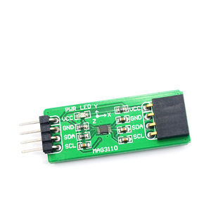 MAG3110เข็มทิศอิเล็กทรอนิกส์โมดูลเซ็นเซอร์แม่เหล็กสามแกนเชื่อมต่อ I2C สำหรับโครงการหุ่นยนต์แบบ DIY - Product Image 4