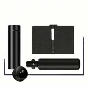 2025 Hot Sale Luxury Customized Corporate Promotional Gift <b>Set</b> with Pu Leather <b>Notebook</b> and Silk Screen Printing - Product Image 4