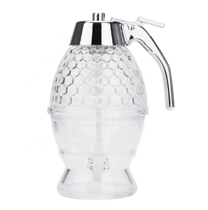 Transparent Acrylic <strong>Honey</strong> <strong>Dispenser</strong>, Press <strong>Honey</strong> Pot, Hot Sale Squeeze <strong>Honey</strong> Bottle - Product Image 2