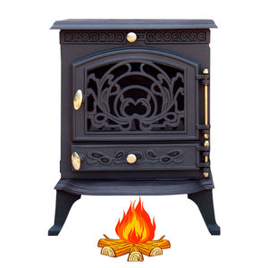 Estufa <span class=keywords><strong>de</strong></span> <span class=keywords><strong>leña</strong></span> multiusos para interiores, precio ecológico, chimenea multicombustible - Product Image 2