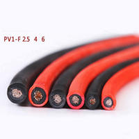 Câble solaire DC étanche TUV, normes 4 mm², selon la norme IEC 60228, câble solaire DC 1c x 4 mm²