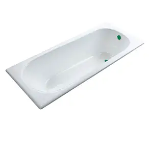 Billige gusseisen badewanne, einfache gusseisen badewanne SW-013