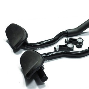 Manillar de Bicicleta de Carretera de Aleación de Aluminio, Barra Aerodinámica para Relajación en Triatlón - Product Image 6