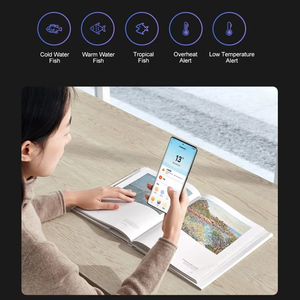 สำหรับตู้ปลาอัจฉริยะ Mi Home Smart Glass <span class=keywords><strong>Aquarium</strong></span> ระบบกรอง 5 ขั้นตอน ไฟ LED หลายสีปรับเปลี่ยนได้ พร้อมรีโมทให้อาหาร ระบบเงียบพิเศษ ประหยัดพลังงาน - Product Image 3