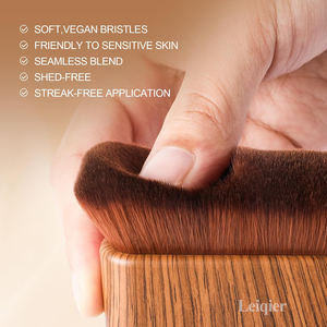 <span class=keywords><strong>Brocha</strong></span> <span class=keywords><strong>Kabuki</strong></span> para Bronceado con Logotipo Personalizado, para Rostro y Cuerpo, Autobronceador, Maquillaje de Piernas, <span class=keywords><strong>Brocha</strong></span> para Cabello, Mousse Autobronceador, Guante Bronceador - Product Image 3