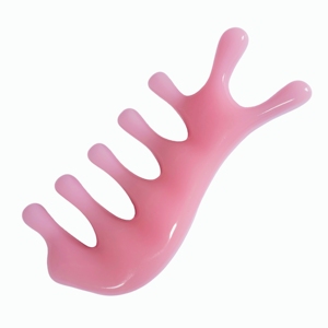 Peigne de massage en résine de haute qualité, outil gratte-tête personnalisé, prix de gros directement de l'usine - Product Image 6