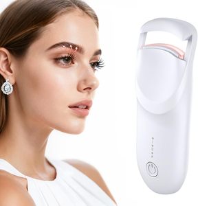 Electric Eyelash Curling Tool <b>Heated</b> Lash Curler Wide Angle Design Makeup Beauty Tool - Product Image 1