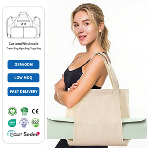 Bolsa de Viagem para Piquenique com Entrega Rápida, Logotipo Personalizado, Bolsa de Praia Impermeável para Artigos de Higiene, Bolsa de Ginástica, Sacola, Preço de Fábrica, Bolsa de Yoga de Verão para Tapete de Yoga - Product Image 1
