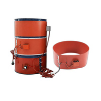 Manchon chauffant en silicone de qualité industrielle 220V 3000W 200L avec thermostat pour le contrôle de la viscosité des fluides industriels