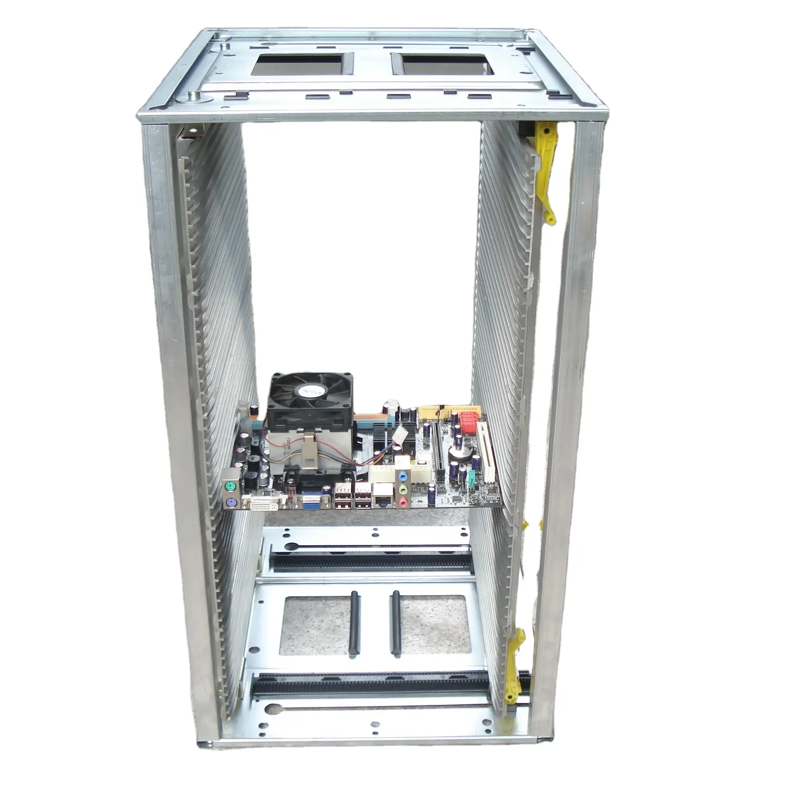 Fornitore della cina tutto in lega di alluminio antistatico SMT ESD Rack di circolazione per contenitore PCB