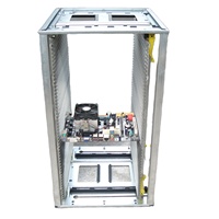 Total personnaliser haute température résister à tout alliage d'aluminium antistatique SMT ESD Rack de Circulation pour conteneur PCB