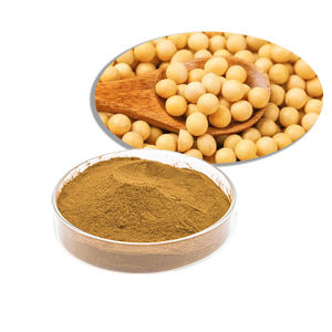 Poudre d'isoflavone <span class=keywords><strong>de</strong></span> <span class=keywords><strong>soja</strong></span> en vrac d'usine halal poudre d'extrait <span class=keywords><strong>de</strong></span> <span class=keywords><strong>soja</strong></span> - Product Image 1