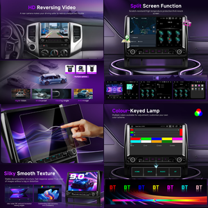 Radio para Auto Android Podofo de 9'' para Toyota Tacoma 2005-2015, 4+64G, Carplay/Android Auto Inalámbrico, Conexión WIFI y 4G, Estéreo de 8 Núcleos - Product Image 4