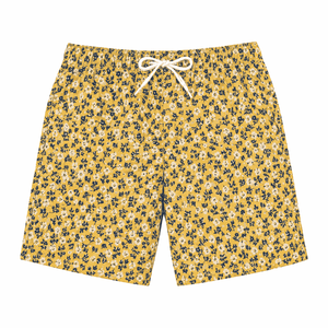 Shorts de Playa para Hombre, Ecológicos, de Secado Rápido, con Estampado de Hojas de Monstera Tropical, Cintura Elástica, Casuales, para Verano - Product Image 5