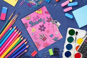 Carnets roses avec serrure et clé, journal secret mignon verrouillable pour filles et enfants - Product Image 6