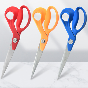 Văn phòng chuyên nghiệp nghệ thuật Craft Shears 10 inch thép không gỉ giấy và vải cam xử lý kéo - Product Image 3