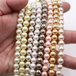 <strong>Thailand</strong> Wholesale Hot Selling 2-Hole DIY Glass Beads Size 3-16mm Colorful Loose <strong>Pearls</strong> for Jewelry Bracelet Making Nice Price - Product Image 5