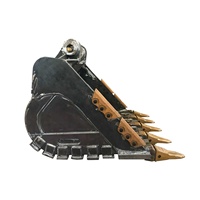 Bucket Tugas Berat untuk PC700/CAT374 4.3cbm dengan Struktur yang Diperkuat/Tahan Aus/Tugas Sedang/Operasi Tambang
