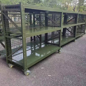 Fabricante OEM ODM de Prateleiras de Aço Personalizadas para Logística - Estantes de Armazenamento Duráveis e Ajustáveis à Prova d'Água GANGHAOJIAJU - Product Image 4