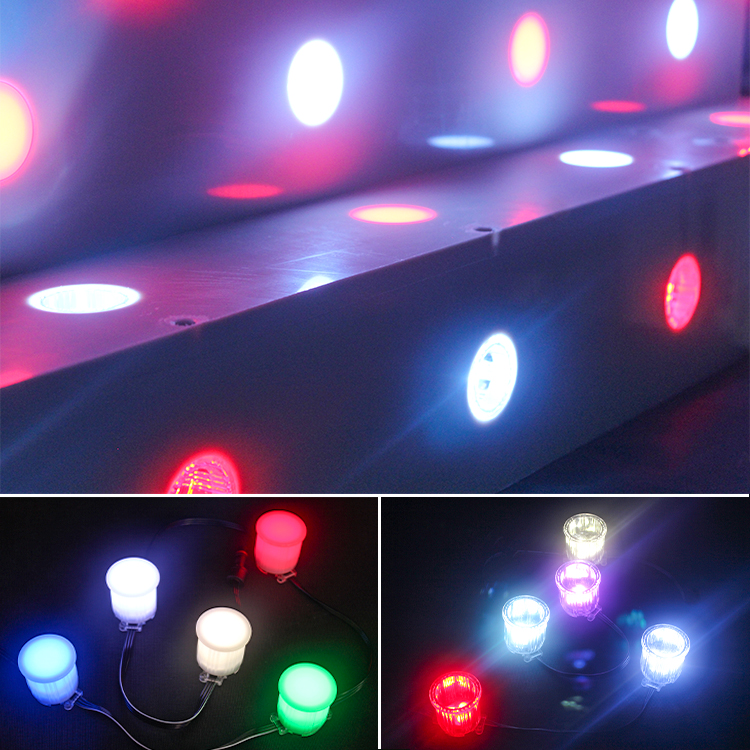 Gouly LED Cup String Light - Smart WiFi App Controlled RGB Color Changing Outdoor Landscape Lighting