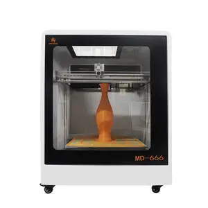600x600毫米尺寸明达MD-666 FDM印刷机3D打印机中国制造