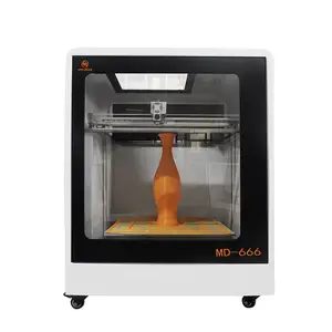 600x600x600mm Ukuran MINGDA FDM MD-666 Mesin Cetak 3D Printer Dibuat di Cina