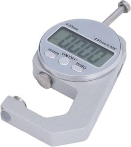 Medidor de Espesor Digital 0-20 mm/1 pulgada 0.01 mm/0.0005 Herramientas de Medición de Espesor con Pantalla LCD - Product Image 2