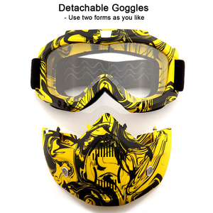 <span class=keywords><strong>Gafas</strong></span> de <span class=keywords><strong>Motocross</strong></span> Personalizadas para Hombre, Lentes Polarizadas de <span class=keywords><strong>Espejo</strong></span>, <span class=keywords><strong>Gafas</strong></span> de Sol Deportivas para Motociclismo, <span class=keywords><strong>Gafas</strong></span> de Seguridad para Motociclistas - Product Image 2