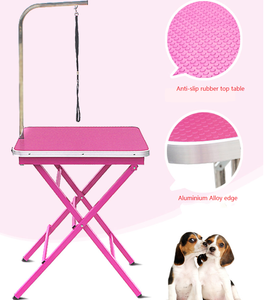 Reinigungs-und Pflege produkte für Haustiere Rutsch fester Gummi Desktop Faltbarer hydraulischer Tier pflege tisch - Product Image 6