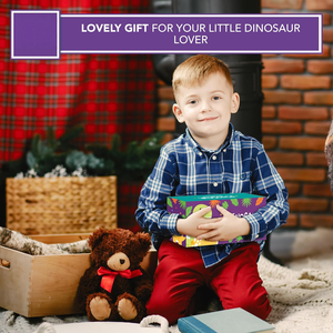 Sujetalibros Decorativos de Dinosaurios <span class=keywords><strong>Stego</strong></span> y Trex para Libros Infantiles, Juego de Madera Decorativa para Habitación de Niños, Cuarto de Bebé, Decoración de Aula - Product Image 6