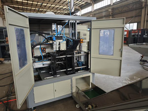 Tự động 2 khoang Chai thổi khuôn máy hoàn toàn tự động PET/PP/PC nhà máy sản xuất với bơm PLC động cơ privide strech - Product Image 2