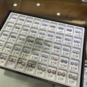 Perlas Redondas Azules Plateadas de la Serie Wonderland de Amami Oshima, 11-15 mm, para la Elaboración de Joyería y la Creación de Aretes - Product Image 3