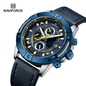 NAVIFORCE 8055 RGBDBN Venta de Fábrica Relojes de Cuarzo Cronógrafo de Moda para Hombre Reloj de Pulsera Deportivo Resistente al Agua 30m para Reloj de Lujo - Product Image 5