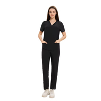 Tenues médicales personnalisables pour femmes, ensembles d'uniformes d'infirmière avec logo personnalisé, ensembles d'uniformes médicaux tendance, tenues médicales pour femmes