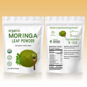 מורינגה אוליפארה עלים אבקת עלים ויטמין עשיר תמצית מזון כיתה קר מקום יבש הנדרש-אבקת ירקות ירוקה - Product Image 4