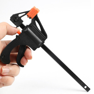 F Clamp Trigger Type 300Mm Non Adjustable Woodworking Clamp For Timber And Pipes Carpentry Measurement Tool Steel - Product Image 3