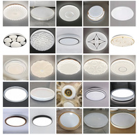 Plafonnier Moderne Simple et Dimmable en Forme de Fleur, Fournisseur en Gros, 12W 18W 24W, Lampe de Plafond Ronde en Acrylique pour Chambre à Coucher