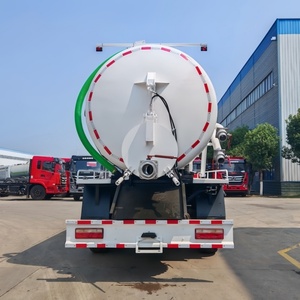 Camion d'aspiration des eaux usées Chengli à prix avantageux, 6x4, 20m³, diesel, manuel, avec réservoir à vide, à vendre - Product Image 4