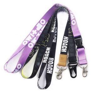Manufacturer Cheap Sublimation Printed Short Wrist Lanyard USB Keychain Lanyards With Logo Custom - Product Image 4