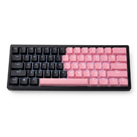 Clavier de jeu compact chic marron 80% avec bouton métallique, échange à chaud, 3 modes sans fil, rétroéclairage RGB pour ordinateur