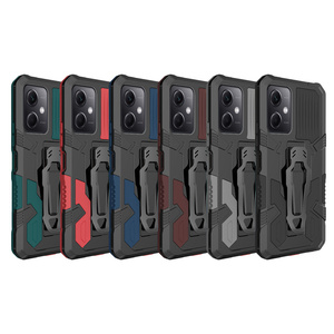 Funda magnética de armadura a prueba de golpes para <span class=keywords><strong>Xiaomi</strong></span> Redmi Note 10 9 <span class=keywords><strong>Pro</strong></span> Max / 12 11 <span class=keywords><strong>Pro</strong></span> / 9T 11SE, funda de soporte multifunción con Clip trasero - Product Image 6