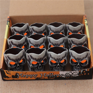Halloween pumpkin lanterns, <b>bar</b>/KTV decorations, <b>LED</b> electronic <b>light</b>-up candles, skull <b>bar</b> lamps - Product Image 5