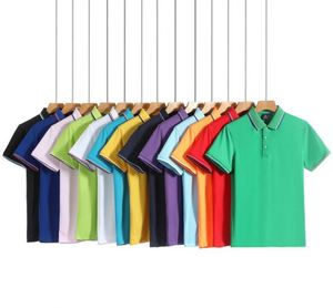 เสื้อโปโลผู้ชายสีพื้นขายส่ง สำหรับผู้ใหญ่ ไซส์ใหญ่ ระบายอากาศได้ดี เสื้อโปโลผู้ชายใส่หน้าร้อน - Product Image 1