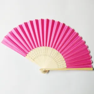 Fabrieksprijs Zijden Handfans Huwelijksgeschenken Leuke Fans Huwelijksgunsten